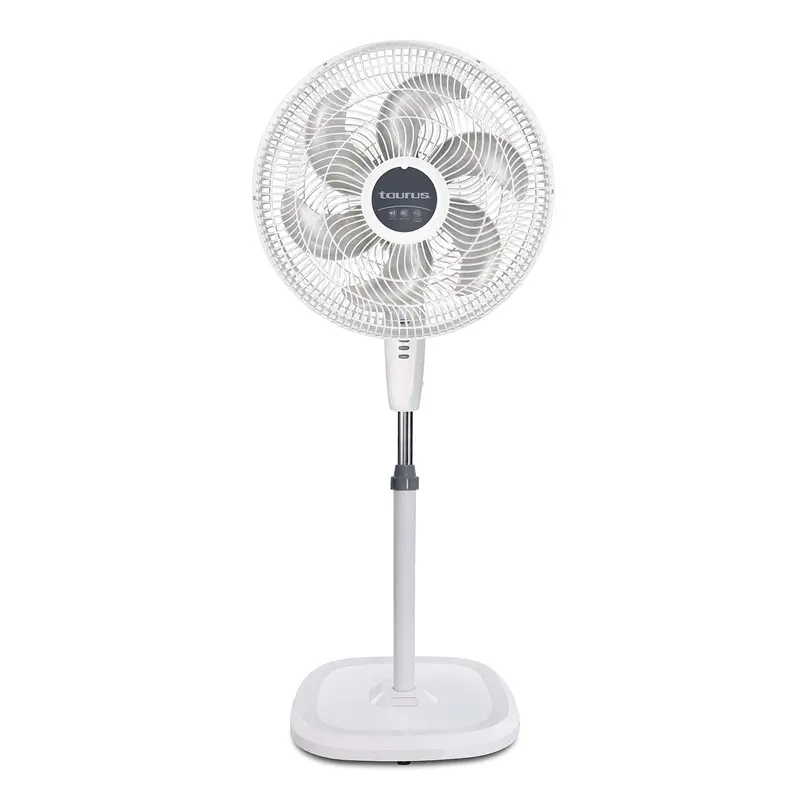 Ventilador De Pedestal Taurus 18 Pulgadas Blanco Sputnik 1