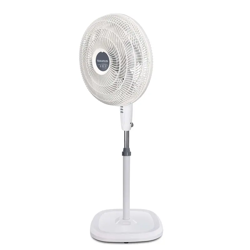 Ventilador De Pedestal Taurus 18 Pulgadas Blanco Sputnik 2