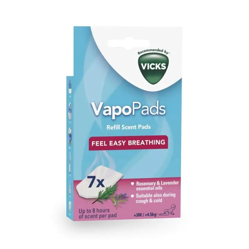 Vicks Rsmry & Lvndr Scent Pads 1