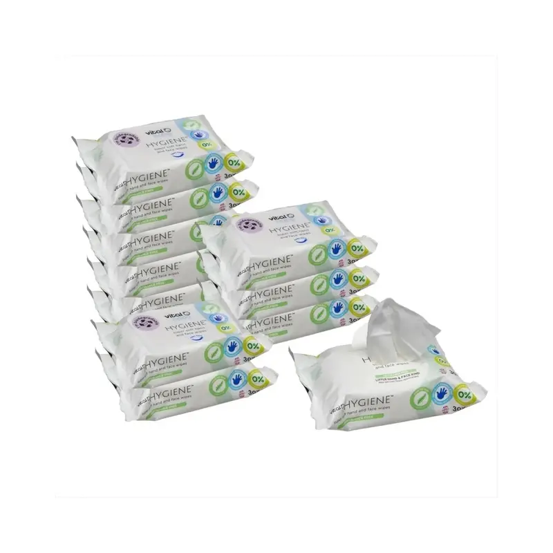 Vital Baby Hygiene Super Soft Fragrance Free Hand & Face Wipes 12X30 Pcs 1