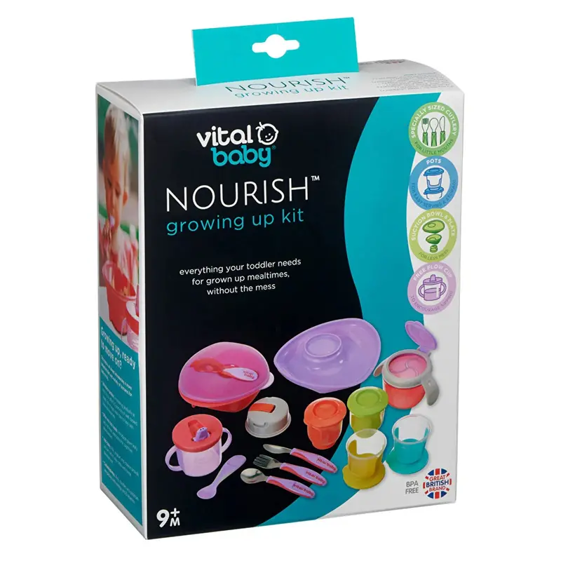 Vital Baby Nourish Growing Up Kit 9+ Months - Fizz 1