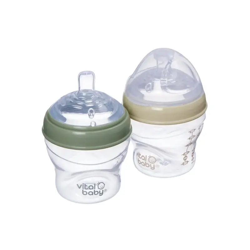 Vital Baby Nurture Breast Like Feeding Bottle 150Ml Pack Of 2 1