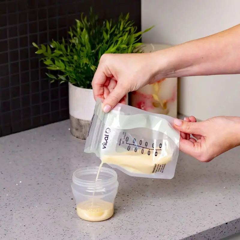 Vital Baby Nurture Easy Pour Breast Milk Storage Bags 30 Pcs 2