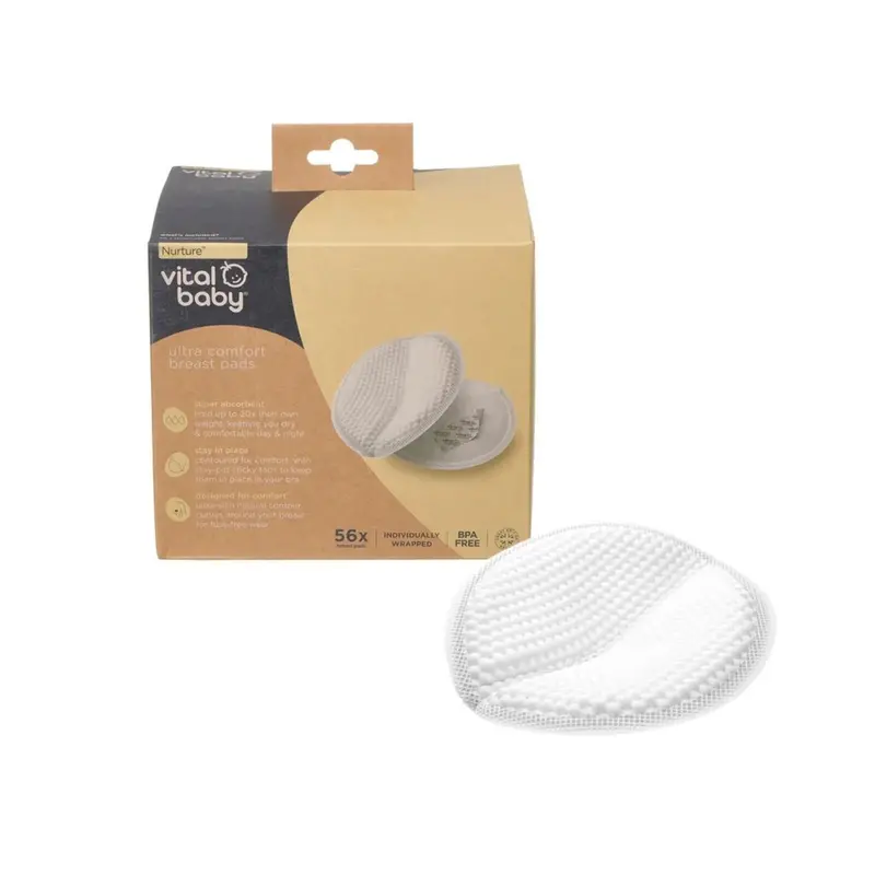 Vital Baby Nurture Ultra Comfort Breast Pads 56 Pcs 1