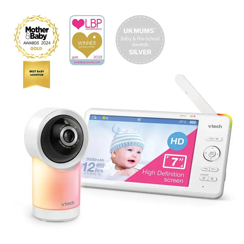 Vtech Rm7766hd Smart Video Baby Monitor 1