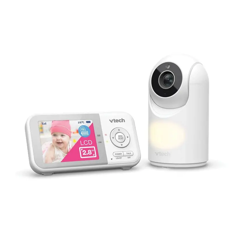 Vtech - Vm3263 2.8" Pan & Tilt Video Monitor With Night Light 1