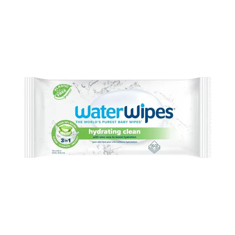 Waterwipes Hydrating Wipes 60 Pcs 1