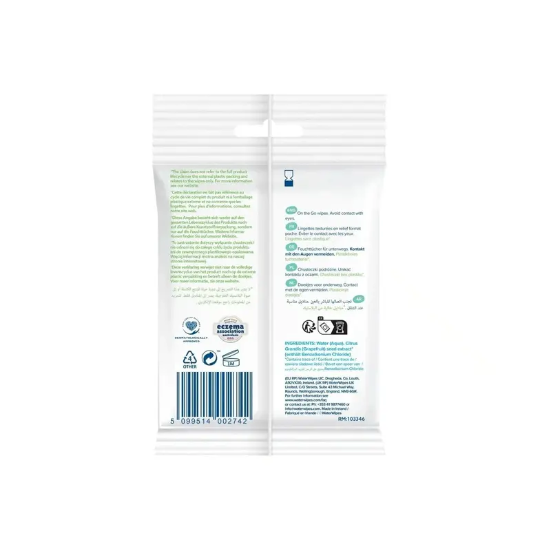 Waterwipes On The Go Wipes 10 Pcs 2