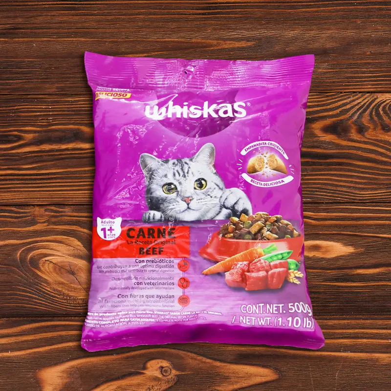 Whiskas, Comida Para Gatos, Croquetas Sabor Carne 1