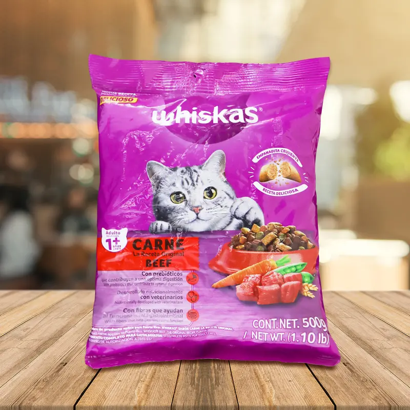 Whiskas, Comida Para Gatos, Croquetas Sabor Carne 2