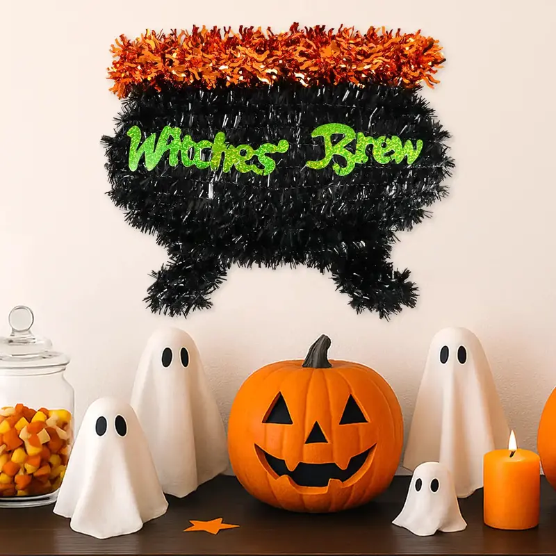 Witches Brew, Caldero Decorativo, Tinsel 1