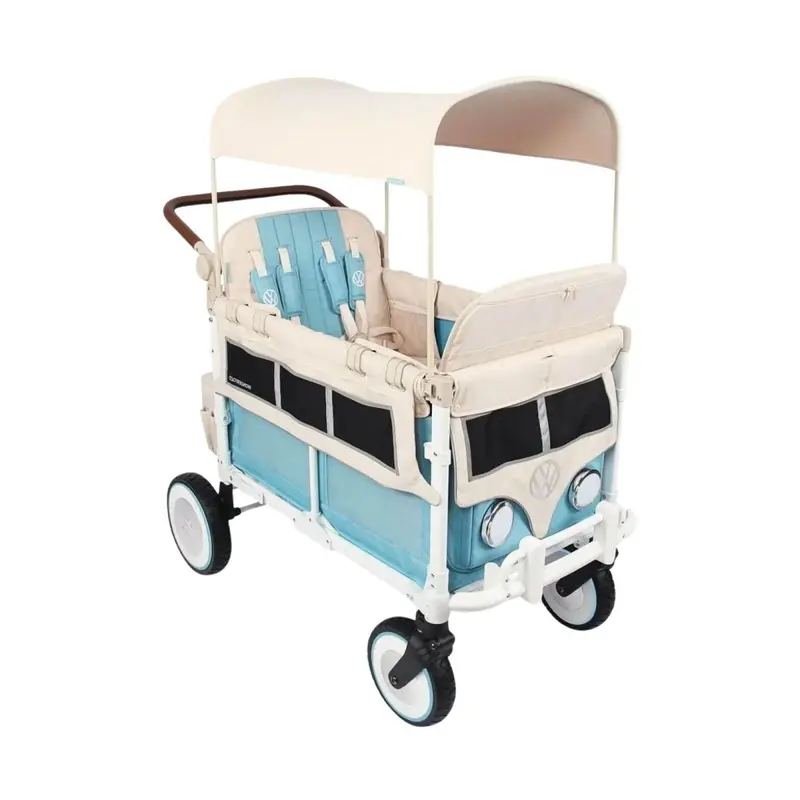 Wonderfold Vw4 Volkswagen Stroller Wagon - Blue 1