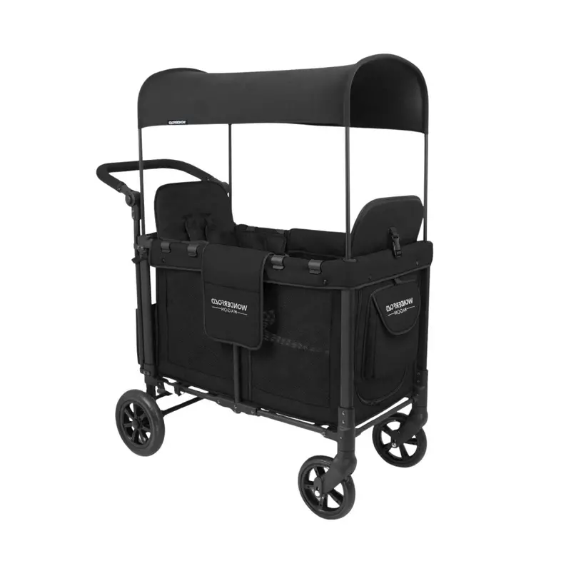 Wonderfold W2 Original Stroller Wagon - Jet Black 1