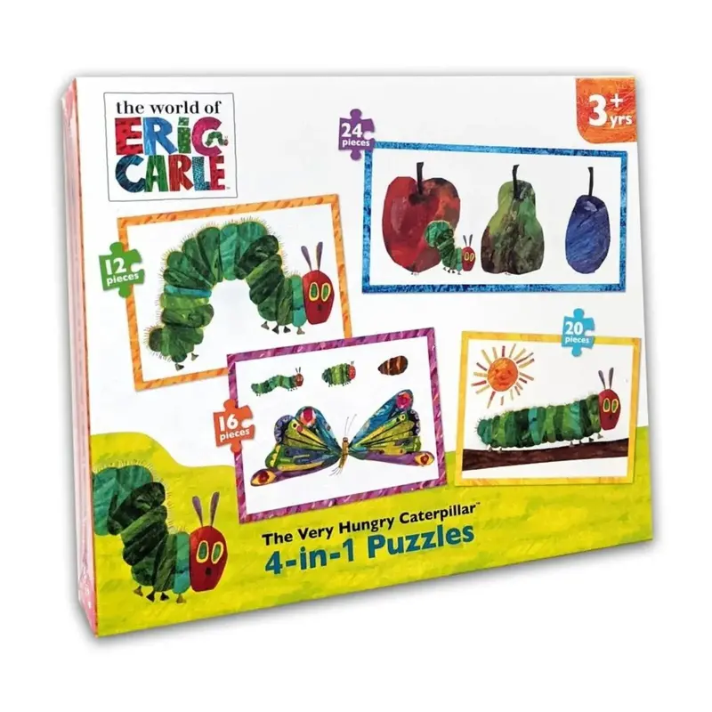 World Of Eric Carle The Very Hungry Caterpillar 4-In-1 Puzzles 1