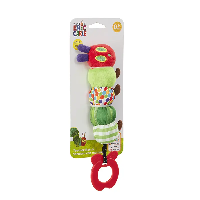 World Of Eric Carle The Very Hungry Caterpillar Teether Rattle 1
