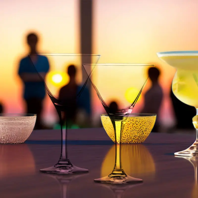 Wow! Combo Dúo Copa Para Martini 274 Ml 1
