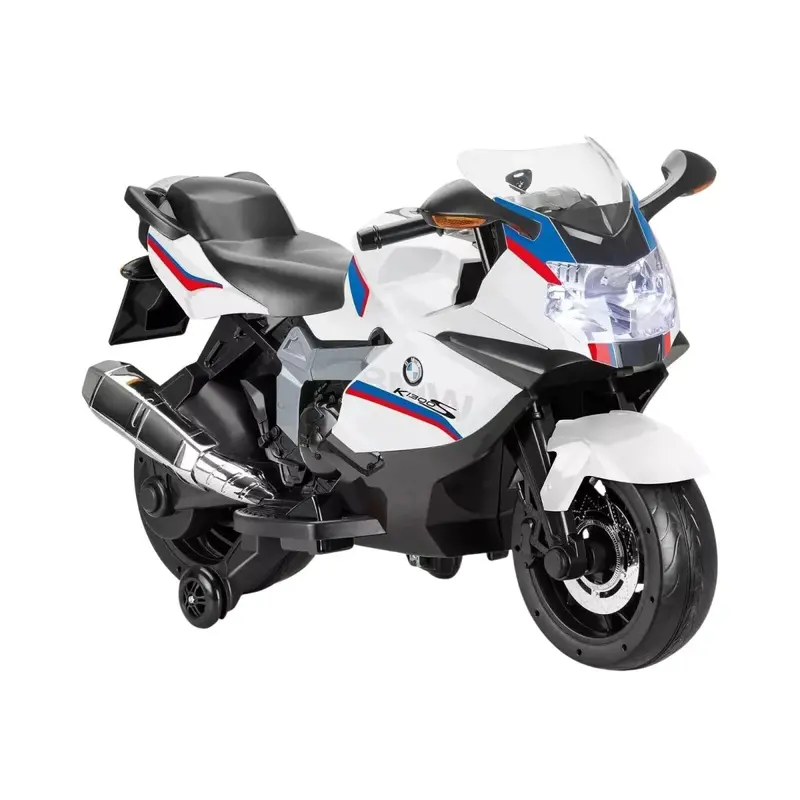 Xootz Bmw 12.8V Electric Motorbike Ride On With Lithium Battery - White 1