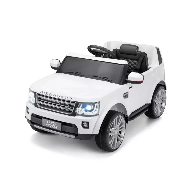 Xootz Land Rover Discovery 12V Ride On Lithium - White 1
