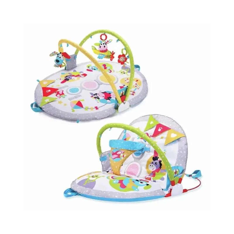 Yookidoo Baby Gym Lay To Sit-Up Playmat 2