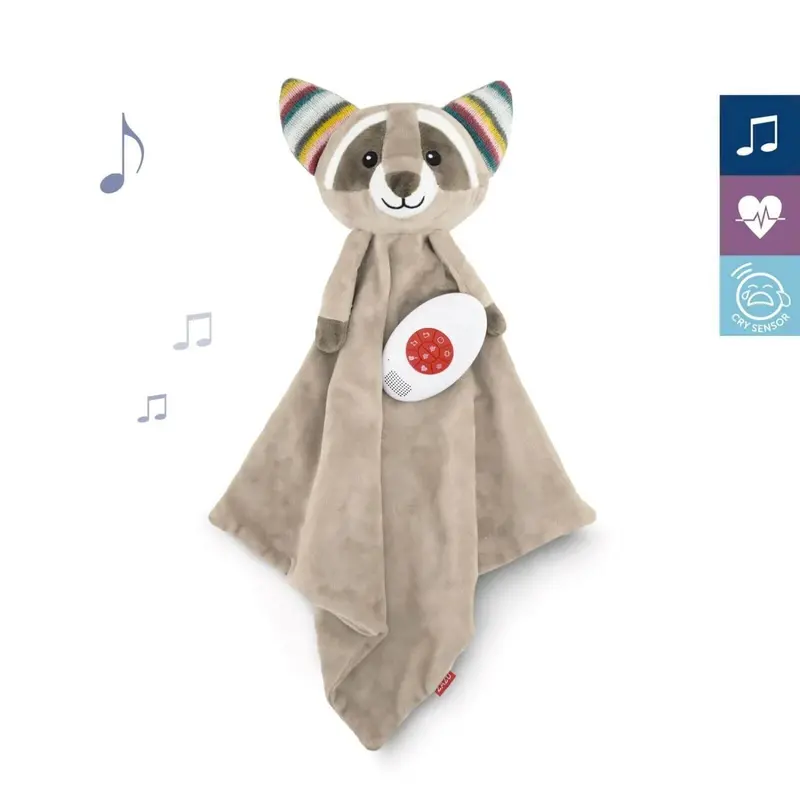 Zazu Robin The Raccoon Baby Comforter 1