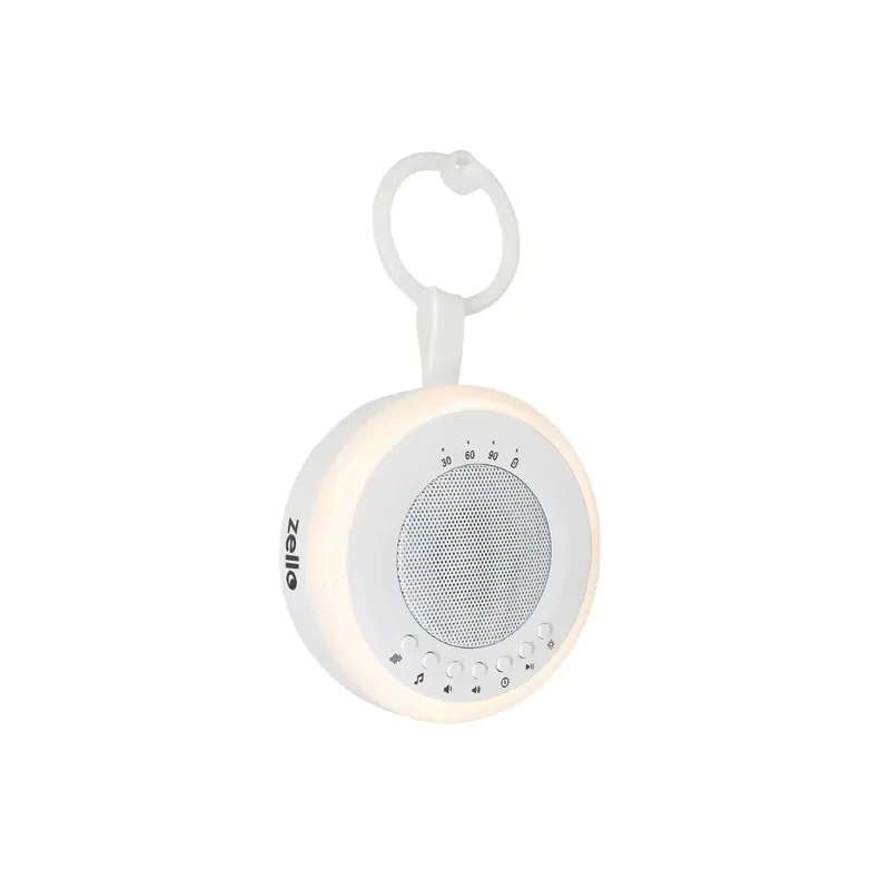 Zello Portable White Noise Machine & Nightlight Baby Sleep Aid 1