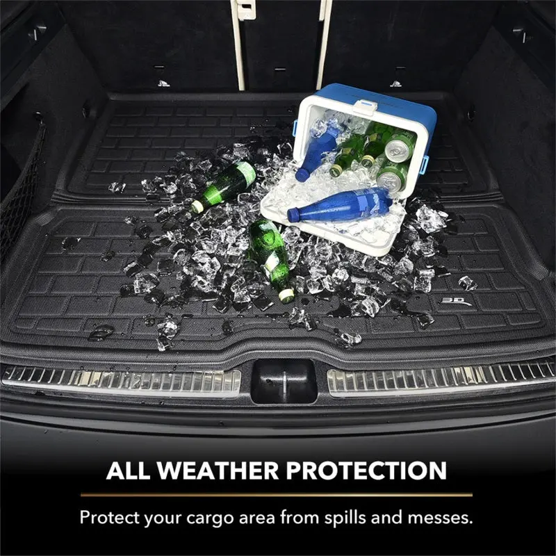 3D Maxpider Kagu Cargo Liner For 2020–2024 Nissan Sentra – Black, Cross-Fold Design 2