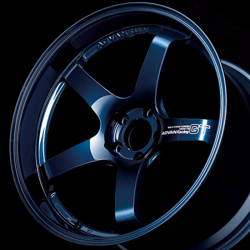 Advans Gt Premium Racing Wheel – 20×9.0, +20 Offset, 5×120, 72.5Mm Bore, Titanium Blue 1