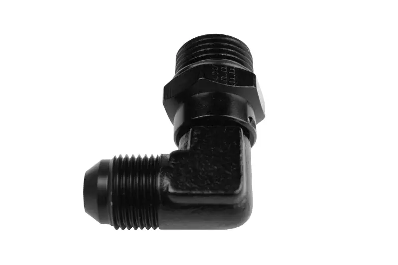 Aeromotive 90-Degree Elbow Fitting: An-10 Orb To An-08 Flare 2