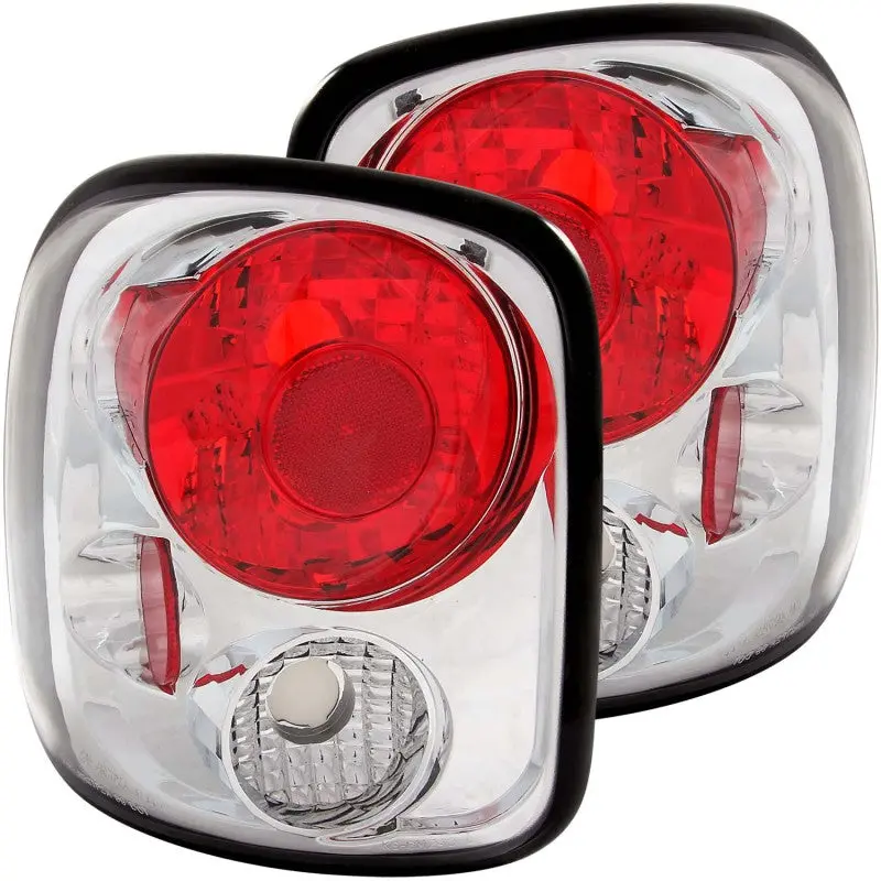 Anzo Chrome Taillight Assembly For 1999–2004 Chevrolet Silverado 1