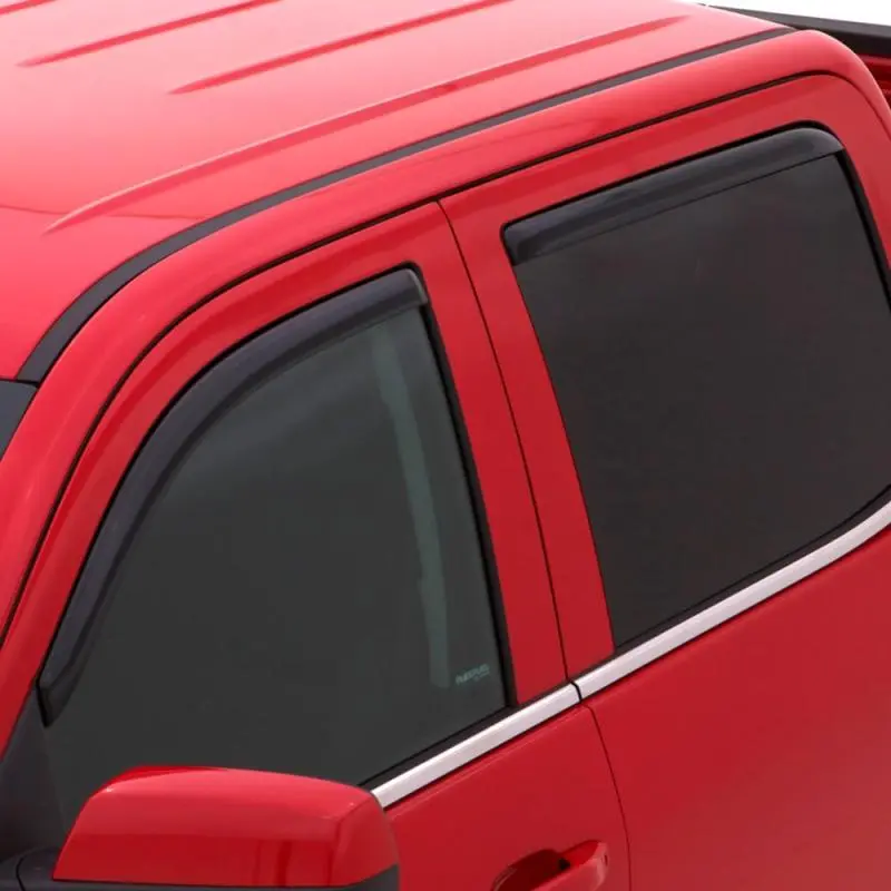 Avs In-Channel Ventvisor Window Deflectors For 2002–2006 Chevy Trailblazer Ext – Smoke Finish, 4-Piece Set 2