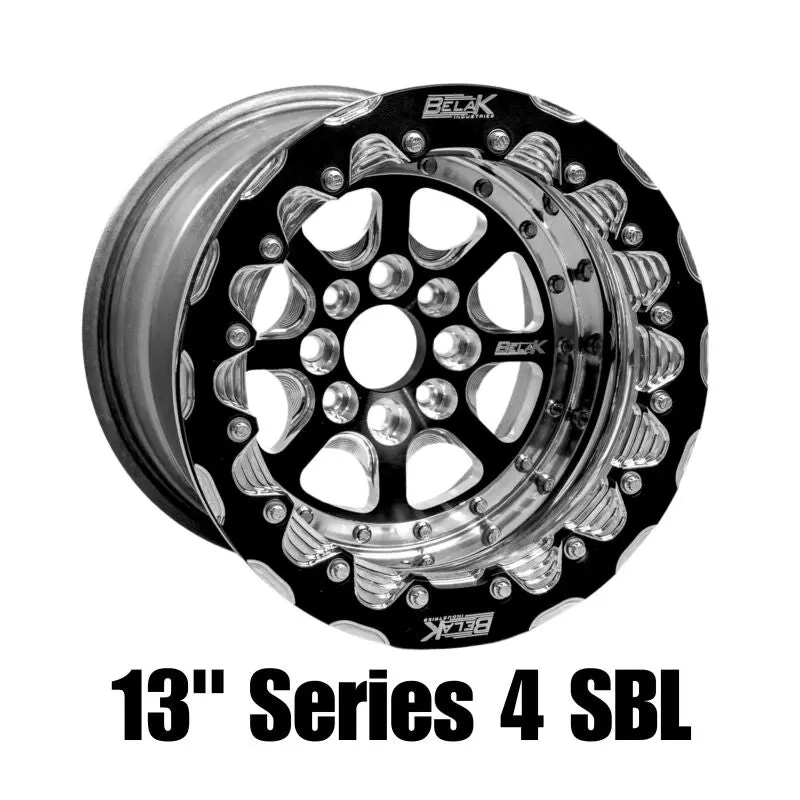 Belak 13X10 / 5In Bs / 5X100 Bp / High Pad / Series 4 Wheel - Non-Beadlock 1