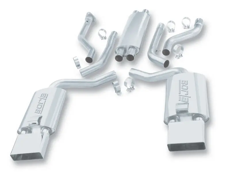 Borla Touring Cat-Back Exhaust System For 1992–1996 Chevrolet Corvette (C4 Hatchback/Convertible), 5.7L V8, 4/6-Speed 1
