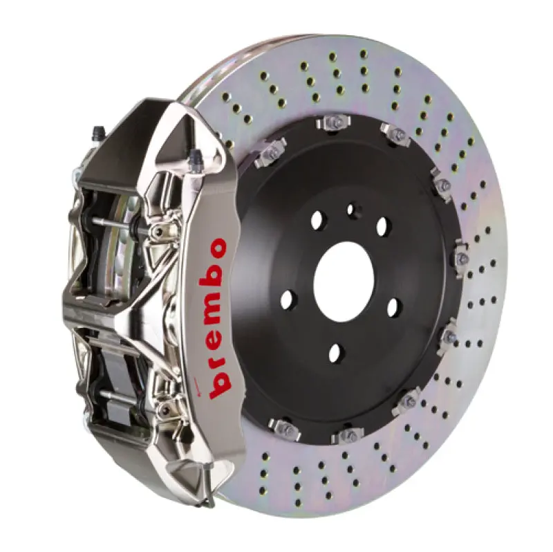 Brembo 17+ Lc500/18+ Ls500 Front Gtr Bbk 6 Piston Billet405X34 2Pc Rotor Drilled- Nickel Plated 1