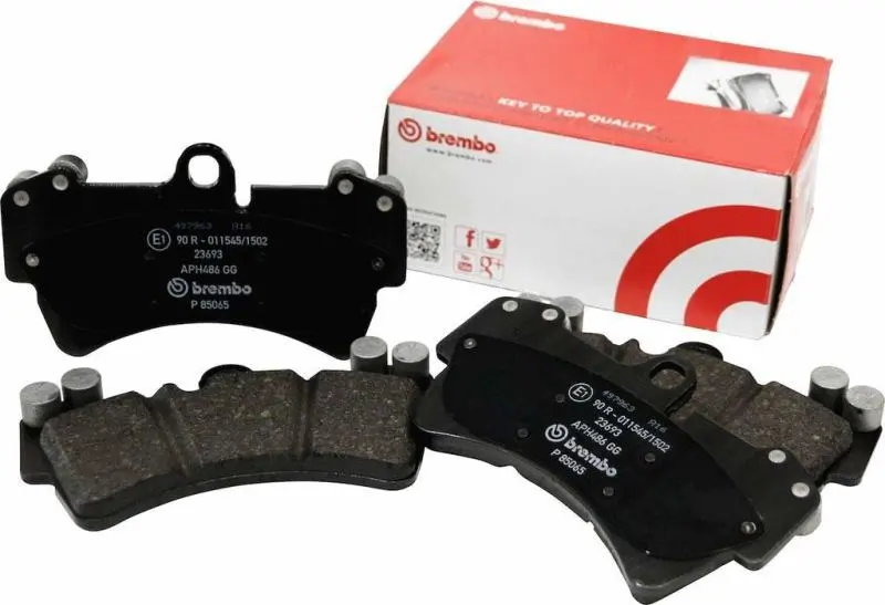 Brembo Front Ceramic Brake Pads For Jaguar Vanden Plas (1990–1993), Xj6 (1990–1997), And Xj8 (1998–2003) 1