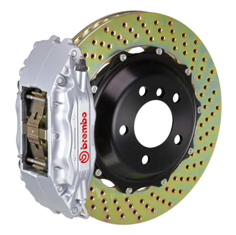 Brembo Gt Big Brake Kit For 2003–2006 Infiniti G35 / 2003–2008 350Z – Front, 4-Piston Calipers, 355X32Mm Drilled Rotors 1