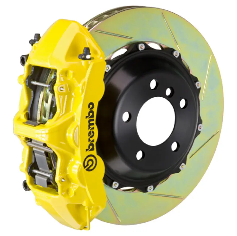 Brembo Gt Big Brake Kit – Front, 6-Piston Calipers, 380X32Mm Two-Piece Slotted Rotors For 2013–2017 Audi Q5 3.0T/Tdi/Hybrid 1