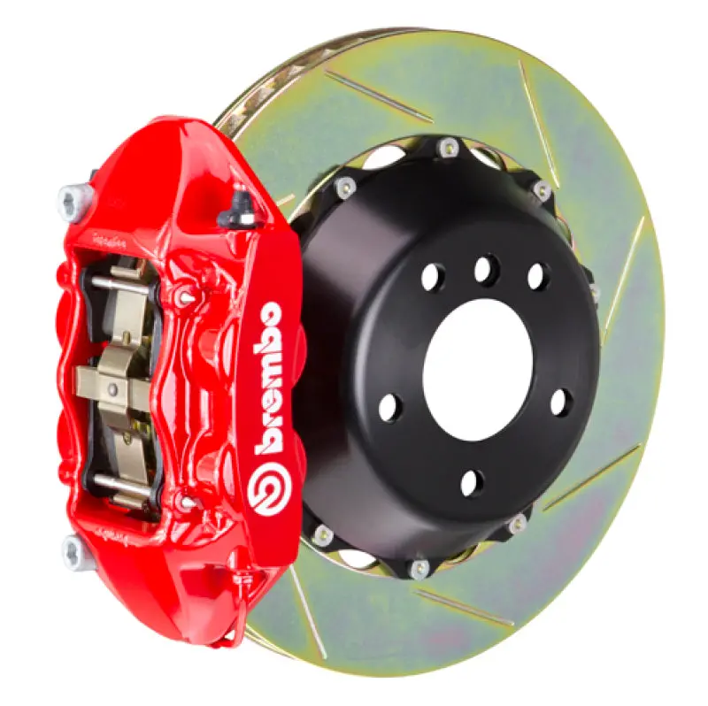 Brembo Gt Big Brake Kit – Rear, 4-Piston Calipers With Slotted 380X28Mm Two-Piece Rotors For 2011–2012 Bmw 1M 1