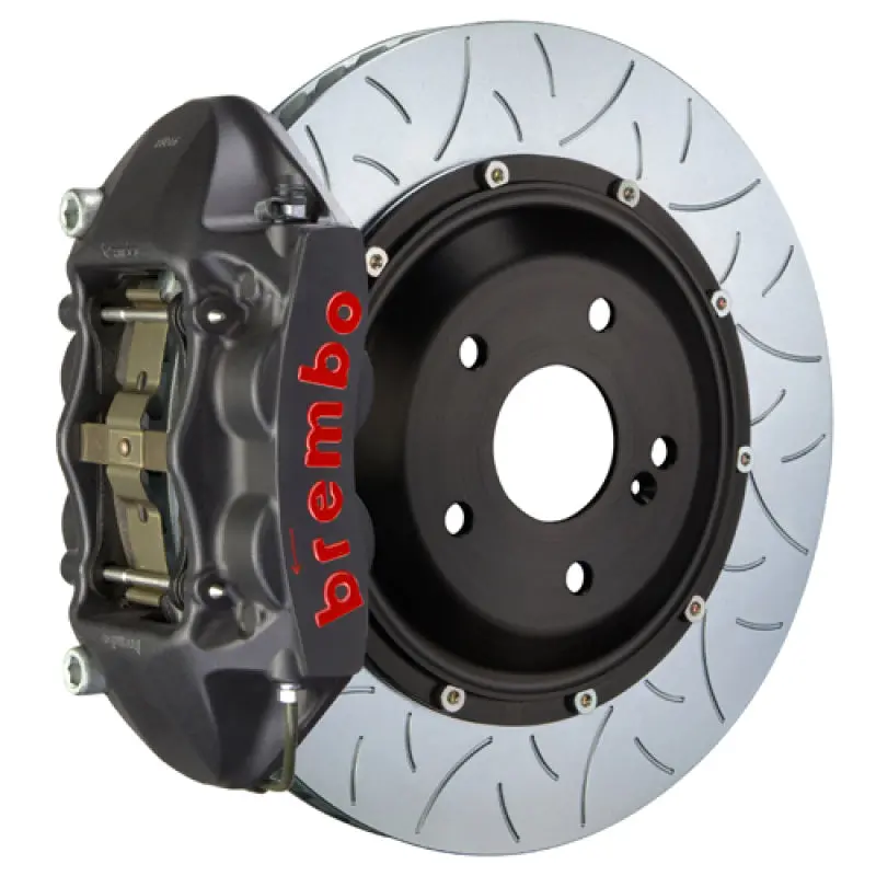 Brembo Gts Big Brake Kit For 1997–2004 Corvette C5 – Rear, 4-Piston Calipers, 345X28Mm Slotted Rotors 1