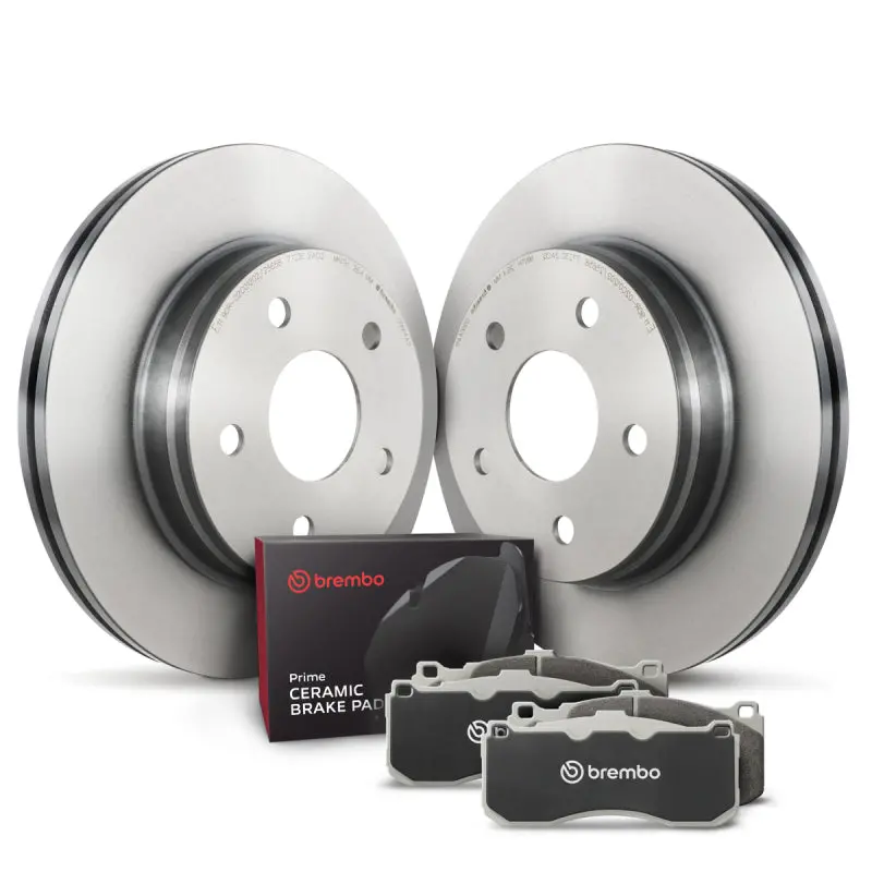 Brembo Oe 17-20 Bmw X1/18-23 X2/17-20 Mini Cooper Countryman Front Disc Brake Kit 1