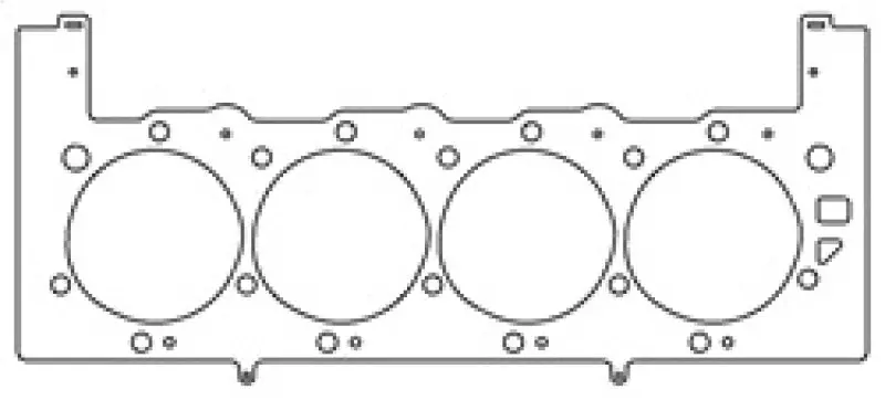 Cometic Gm L18 Vortec 8100 Gen-Vii Big Block V8 .045In Mls Cylinder Head Gasket - 4.350In Bore - Lhs 1