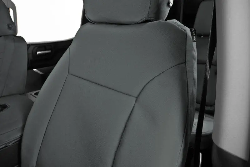 Covercraft 23-24 Chevrolet Silverado Endura Precisionfitfront Row Seat Covers - Charcoal/Charcoal 1