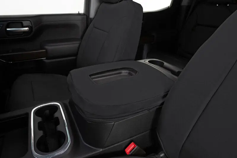 Covercraft Precisionfit Second Row Seat Covers For 2023–2024 Ford Super Duty – Endura Black/Black 1