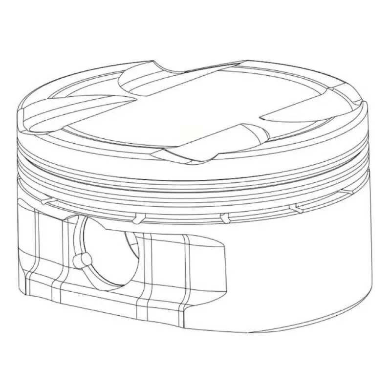 Cp Pistons & Rings For Toyota 1Jz-Gte / 2Jz-Gte – 86.5Mm Bore, +0.5Mm Oversize, 9.0–10.0:1 Compression Ratio, Single Piston 1