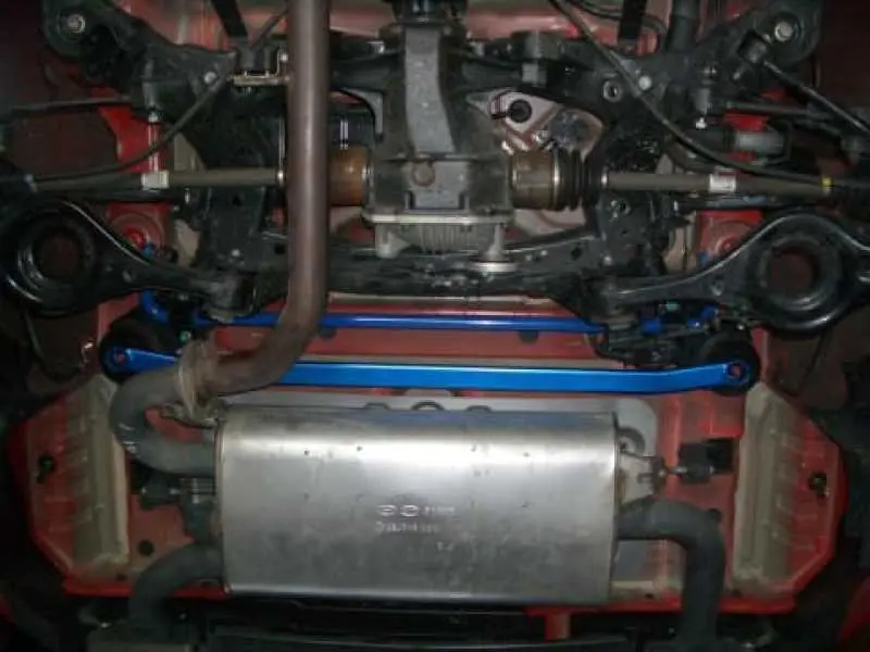 Cusco Power Brace Rear Member Hyundai Genesis 1