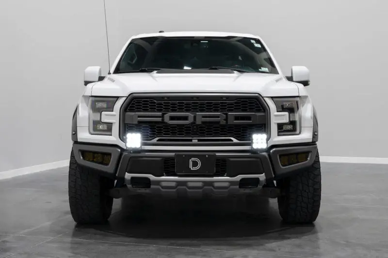 Diode Dynamics Ss5 Led Pod Light Kit For 2017–2020 Ford Raptor – Sport Yellow Combo, Bumper-Mounted 2