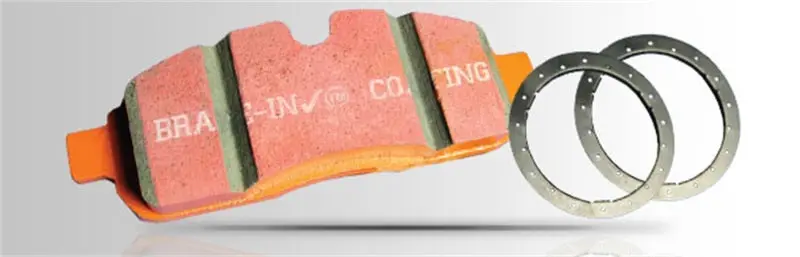 Ebc Extra-Duty Front Brake Pads For 2019+ Jeep Cherokee 2.0T 1