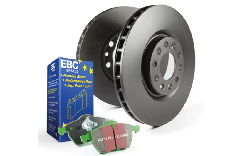 Ebc Greenstuff Brake Pad And Rk Rotor Kit – High-Performance Street Replacement Package 1