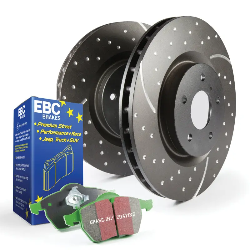 Ebc S10 Greenstuff Brake Pad And Gd Rotor Kit 1