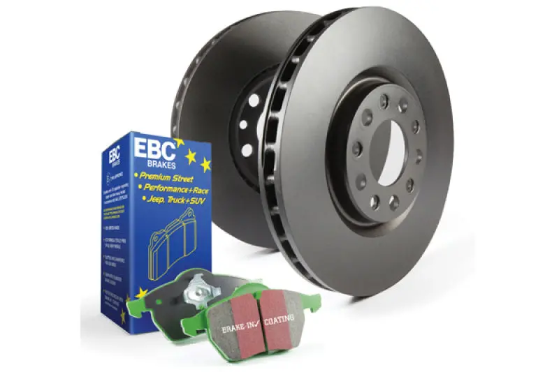 Ebc S14 Brake Kit: Greenstuff High-Performance Pads + Rk Series Rotors 1