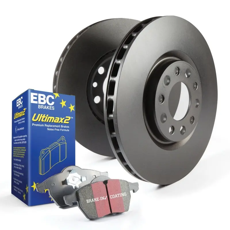 Ebc Ultimax Brake Pad & Rk Rotor Kit – Complete Front And Rear Set (Two-Axle Package) 1